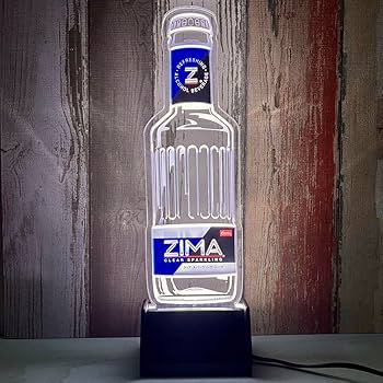 ZIMA 　LEDサイン　非売品 ZIMAロゴネオン風LEDサイン/非売品 ZIMAロゴネオン風LEDサイン